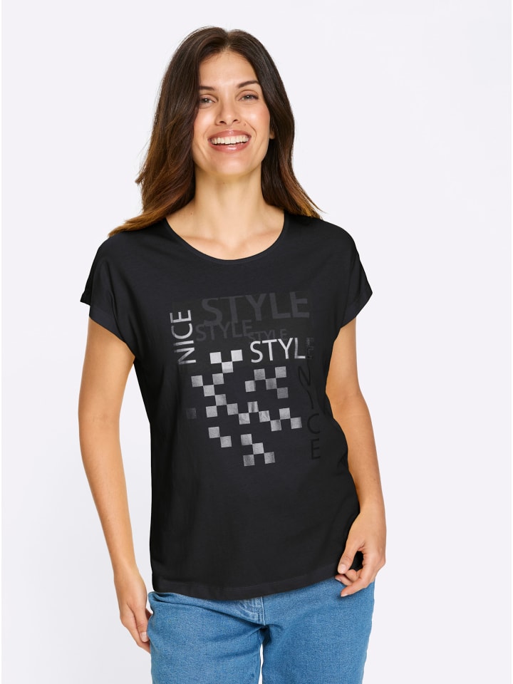 Рубашка с короткими рукавами черного цвета Sieh an!
Рубашка с короткими рукавами черного цвета Sieh an!