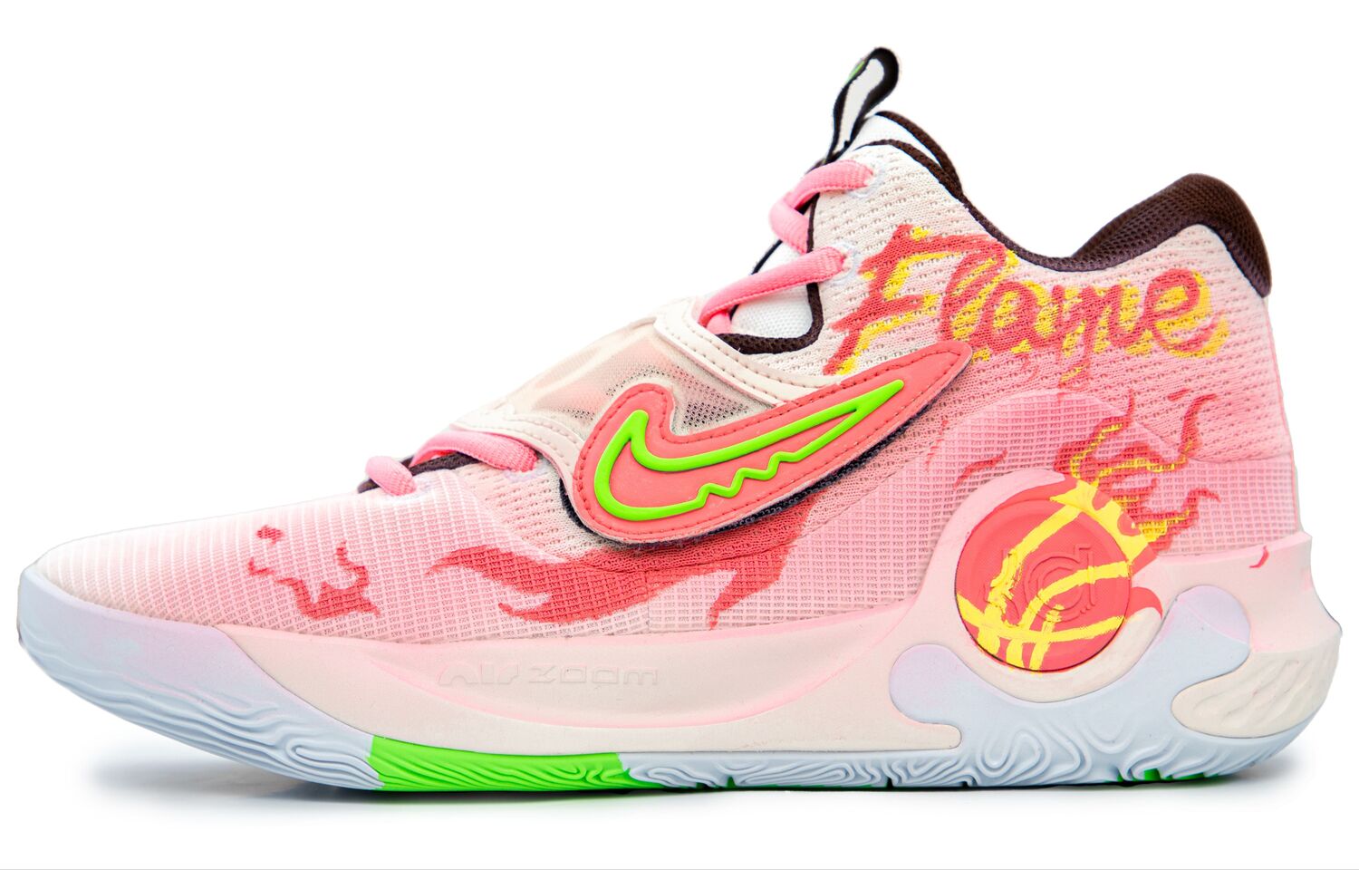 Nike Кроссовки баскетбольные мужские KD Trey 5 X с амортизацией, противоскользящие и износостойкие, мид-топ, бело-розовые, цвет White Pink
Nike Кроссовки баскетбольные мужские KD Trey 5 X с амортизацией, противоскользящие и износостойкие, мид-топ, бело-розовые, цвет White Pink