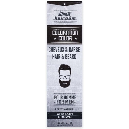 Краска для волос и бороды Hair Gum Brown
Краска для волос и бороды Hair Gum Brown