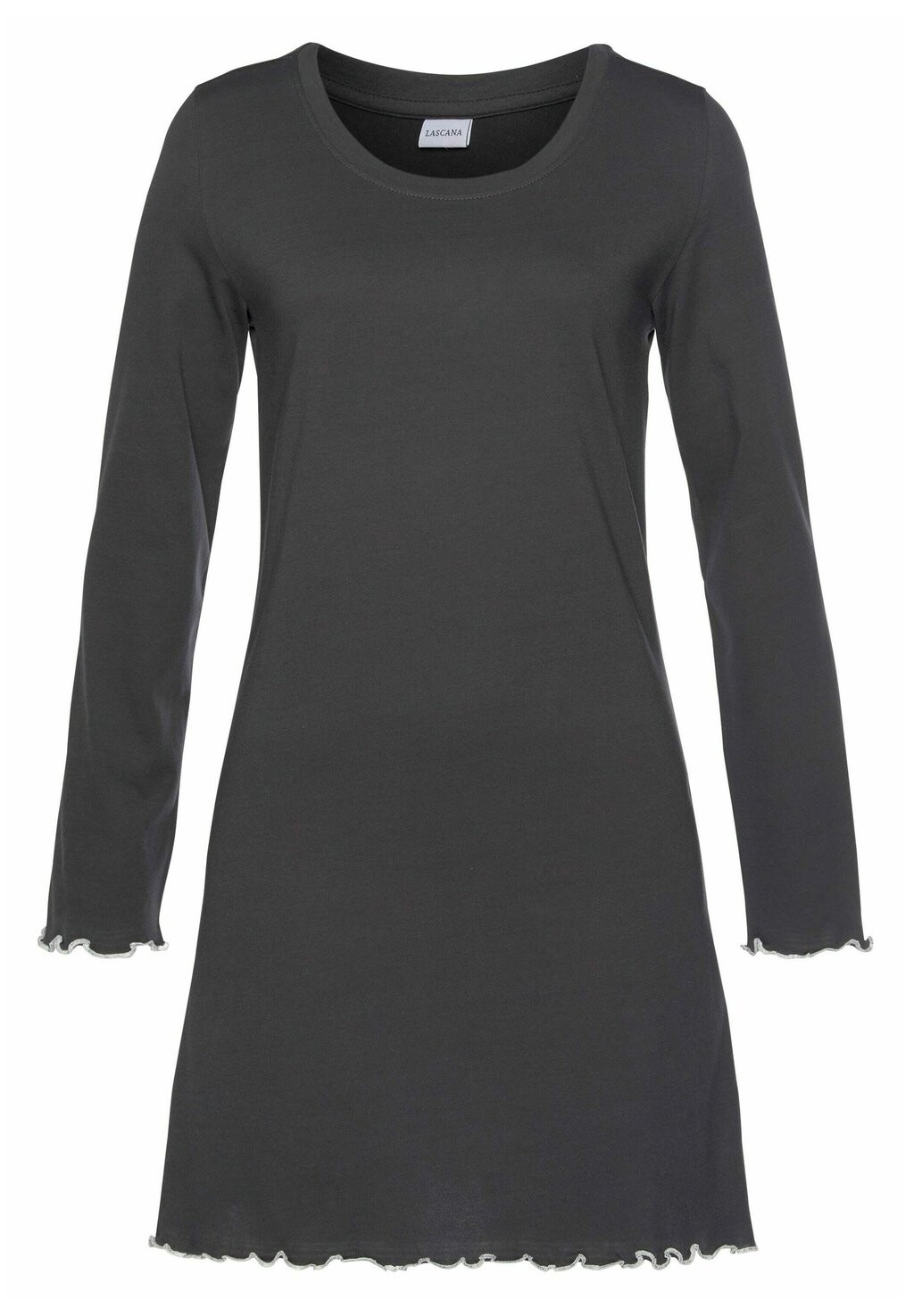 Ночная рубашка LASCANA, серо-коричневый
Ночная рубашка LASCANA, серо-коричневый
