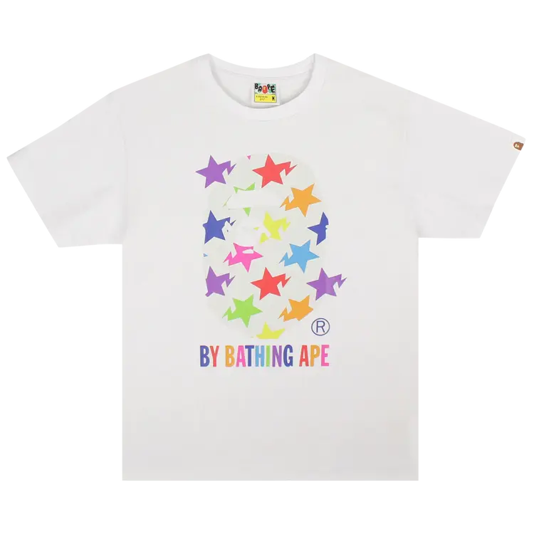 Футболка BAPE Big Head Ape Star Festival 'Multicolor/White', разноцветный
Футболка BAPE Big Head Ape Star Festival 'Multicolor/White', разноцветный
