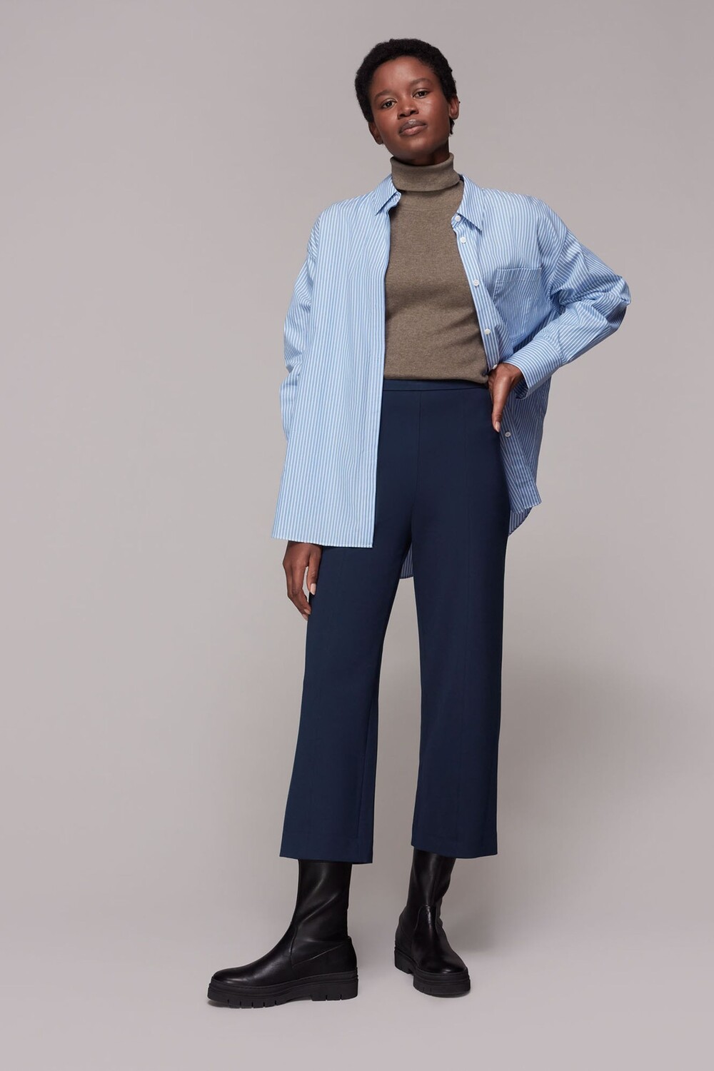 Брюки широкого кроя Camilla Whistles, синий
Брюки широкого кроя Camilla Whistles, синий