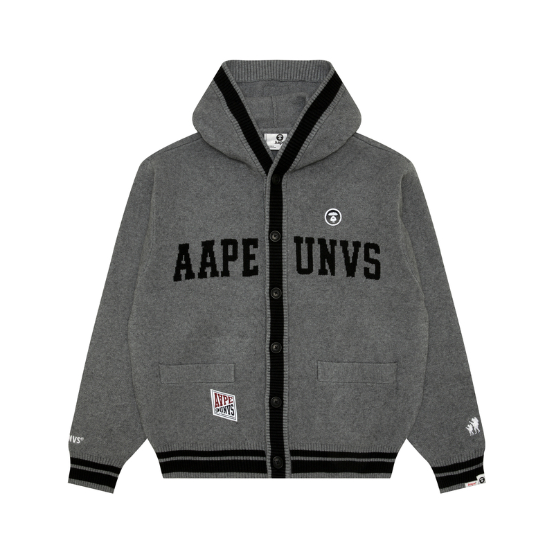 Кардиган A Bathing APE с интарсией Aape, серый
Кардиган A Bathing APE с интарсией Aape, серый