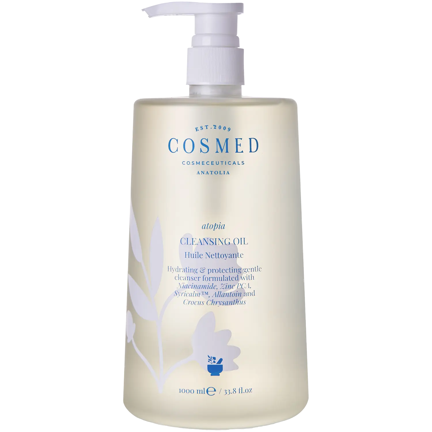 Ультранежное очищающее масло для лица и тела Cosmed Atopia, 1000 мл
Ультранежное очищающее масло для лица и тела Cosmed Atopia, 1000 мл