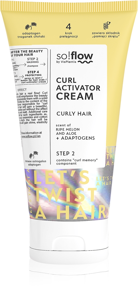 Активатор завивки вьющихся волос, усилитель завивки So!Flow, 150 мл
Активатор завивки вьющихся волос, усилитель завивки So!Flow, 150 мл