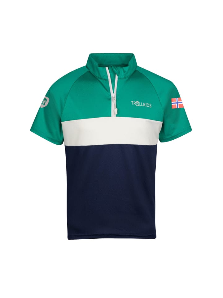 Функциональная рубашка Trondheim перцово-зеленого цвета Trollkids
Функциональная рубашка Trondheim перцово-зеленого цвета Trollkids