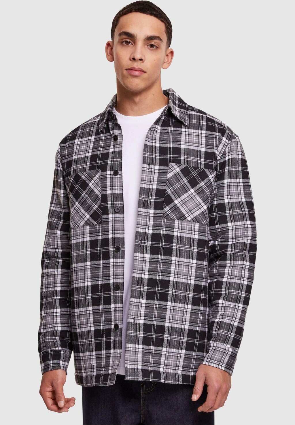 Куртка Urban Classics PADDED CHECKED, цвет black white, Белый, Куртка Urban Classics PADDED CHECKED, цвет black white
Куртка Urban Classics PADDED CHECKED, цвет black white, Белый, Куртка Urban Classics PADDED CHECKED, цвет black white