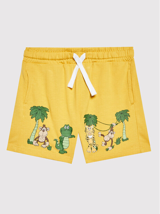 Спортивные шорты стандартного кроя United Colors Of Benetton, желтый
Спортивные шорты стандартного кроя United Colors Of Benetton, желтый