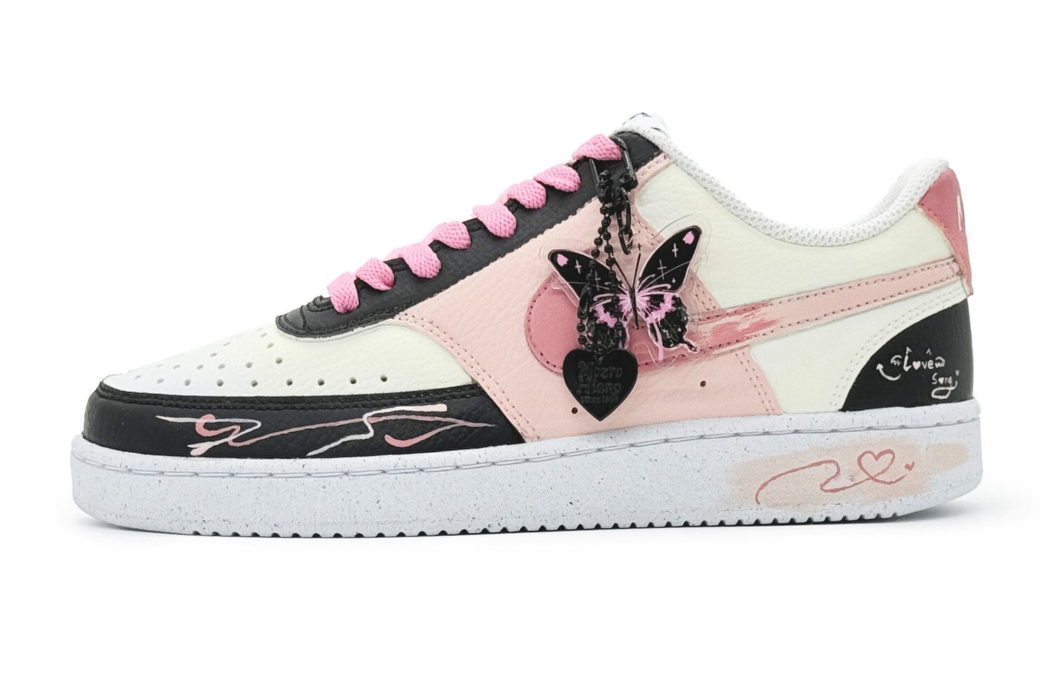 Кроссовки Nike Court Vision 1 Skateboarding Shoes Women's Low-top White Pink, розовый
Кроссовки Nike Court Vision 1 Skateboarding Shoes Women's Low-top White Pink, розовый