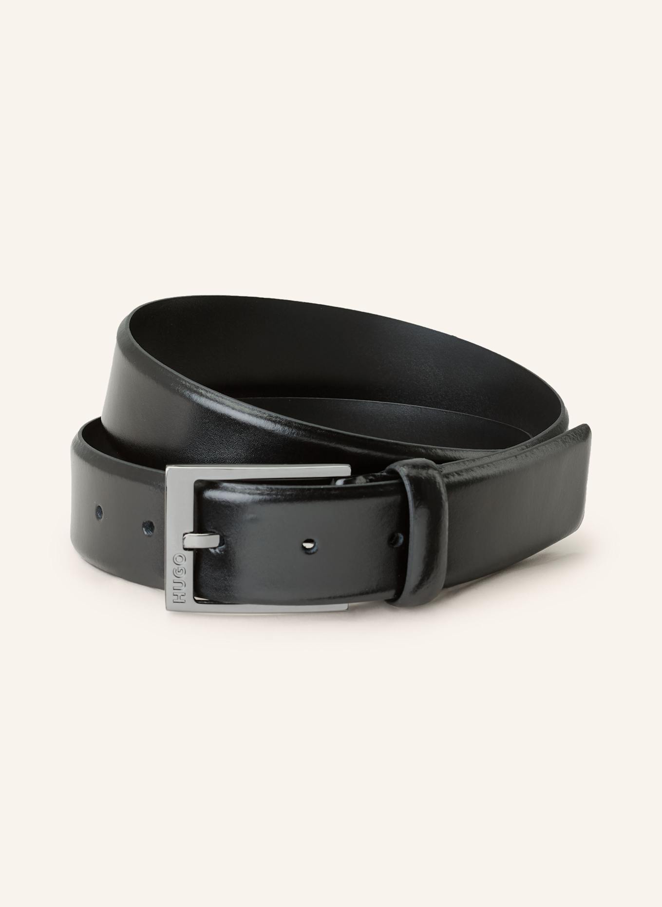 Кожаный ремень гарни Hugo, черный
Кожаный ремень гарни Hugo, черный