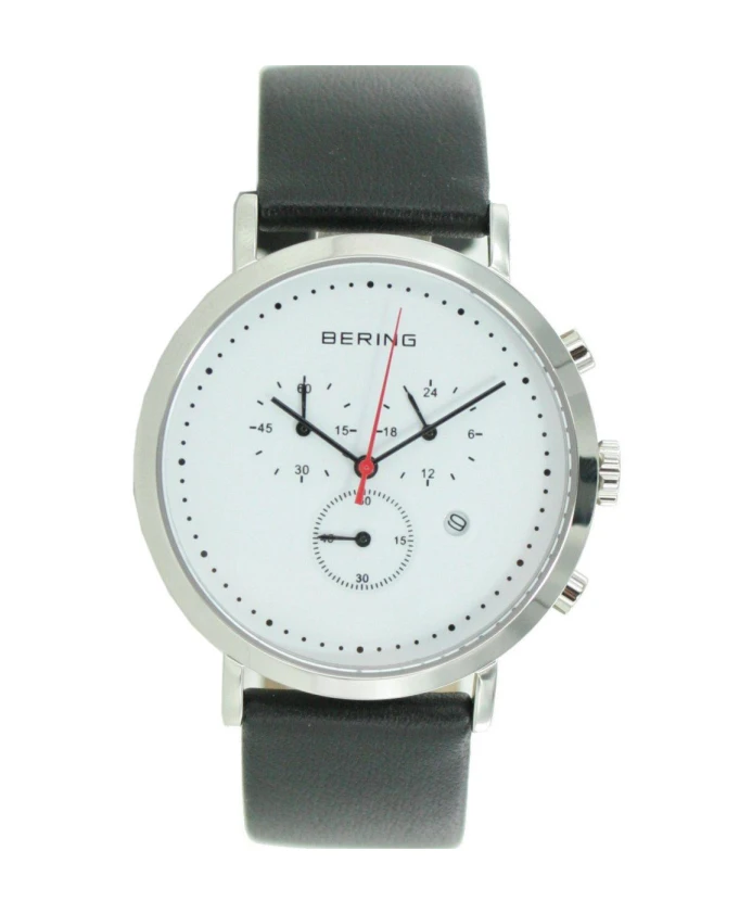 Аналоговые кварцевые наручные часы из классической коллекции с ремешком из телячьей кожи и сапфировым стеклом 10540-404 Bering, серый
Аналоговые кварцевые наручные часы из классической коллекции с ремешком из телячьей кожи и сапфировым стеклом 10540-404 Bering, серый