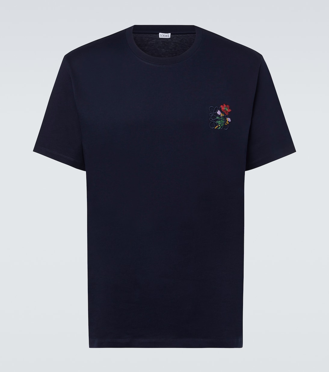 Футболка из хлопка с цветочным принтом Anagram Loewe, Dark Navy
Футболка из хлопка с цветочным принтом Anagram Loewe, Dark Navy