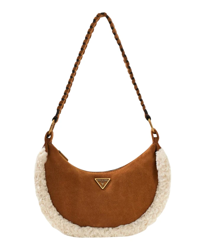 Сумка-Хобо Amita через плечо Guess, коричневый
Сумка-Хобо Amita через плечо Guess, коричневый