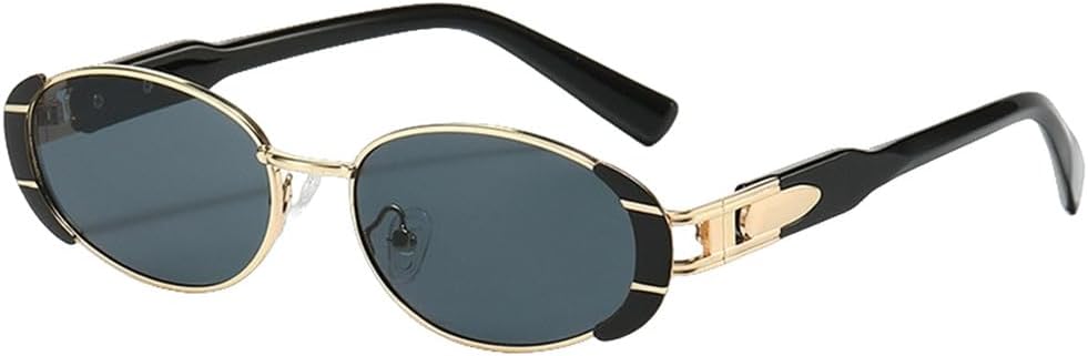 Ретро металлические овальные солнцезащитные очки, модные дорожные солнцезащитные очки в маленькой оправе, солнцезащитные очки с защитой от УФ-излучения UV400 для вечеринок в стиле хип-хоп, SUN3336 Generic, Gold Gray
Ретро металлические овальные солнцезащитные очки, модные дорожные солнцезащитные очки в маленькой оправе, солнцезащитные очки с защитой от УФ-излучения UV400 для вечеринок в стиле хип-хоп, SUN3336 Generic, Gold Gray