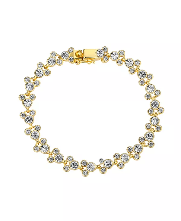 Теннисный браслет с изображением Микки Мауса из разноцветных кристаллов Disney, gold
Теннисный браслет с изображением Микки Мауса из разноцветных кристаллов Disney, gold