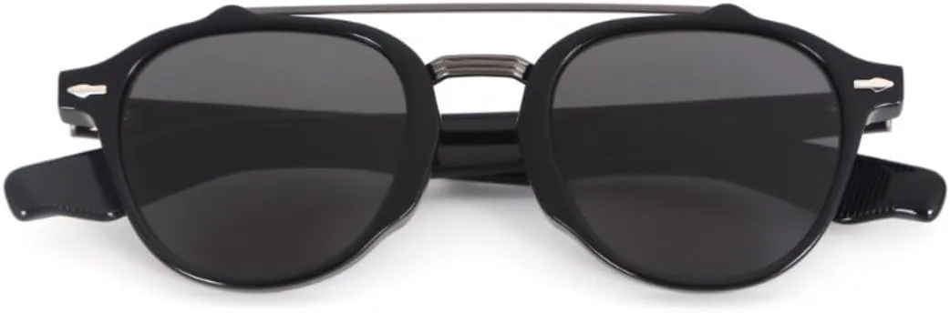 Мужские солнцезащитные очки в стиле панк, женские солнцезащитные очки в стиле ретро с заклепками, из ацетата, защита от УФ-излучения UV400 TOIPASTN, Col.c4
Мужские солнцезащитные очки в стиле панк, женские солнцезащитные очки в стиле ретро с заклепками, из ацетата, защита от УФ-излучения UV400 TOIPASTN, Col.c4