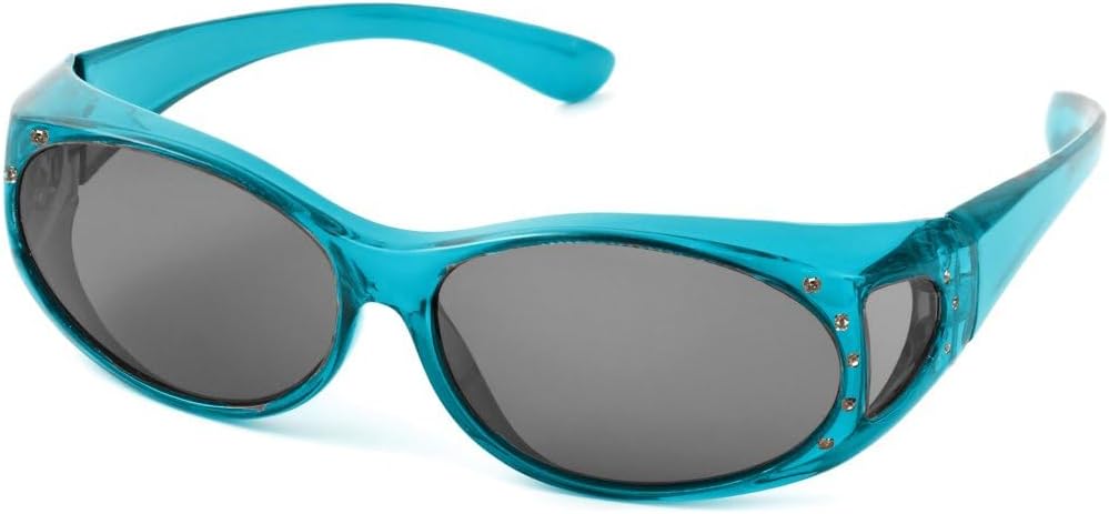 Солнцезащитные очки Calabria 2866 с поляризацией, надеваются поверх очков с диоптриями, подходят для мужчин и женщин, имеют обтекаемую форму и защищают от УФ-излучения, Teal W/ Crystals
Солнцезащитные очки Calabria 2866 с поляризацией, надеваются поверх очков с диоптриями, подходят для мужчин и женщин, имеют обтекаемую форму и защищают от УФ-излучения, Teal W/ Crystals