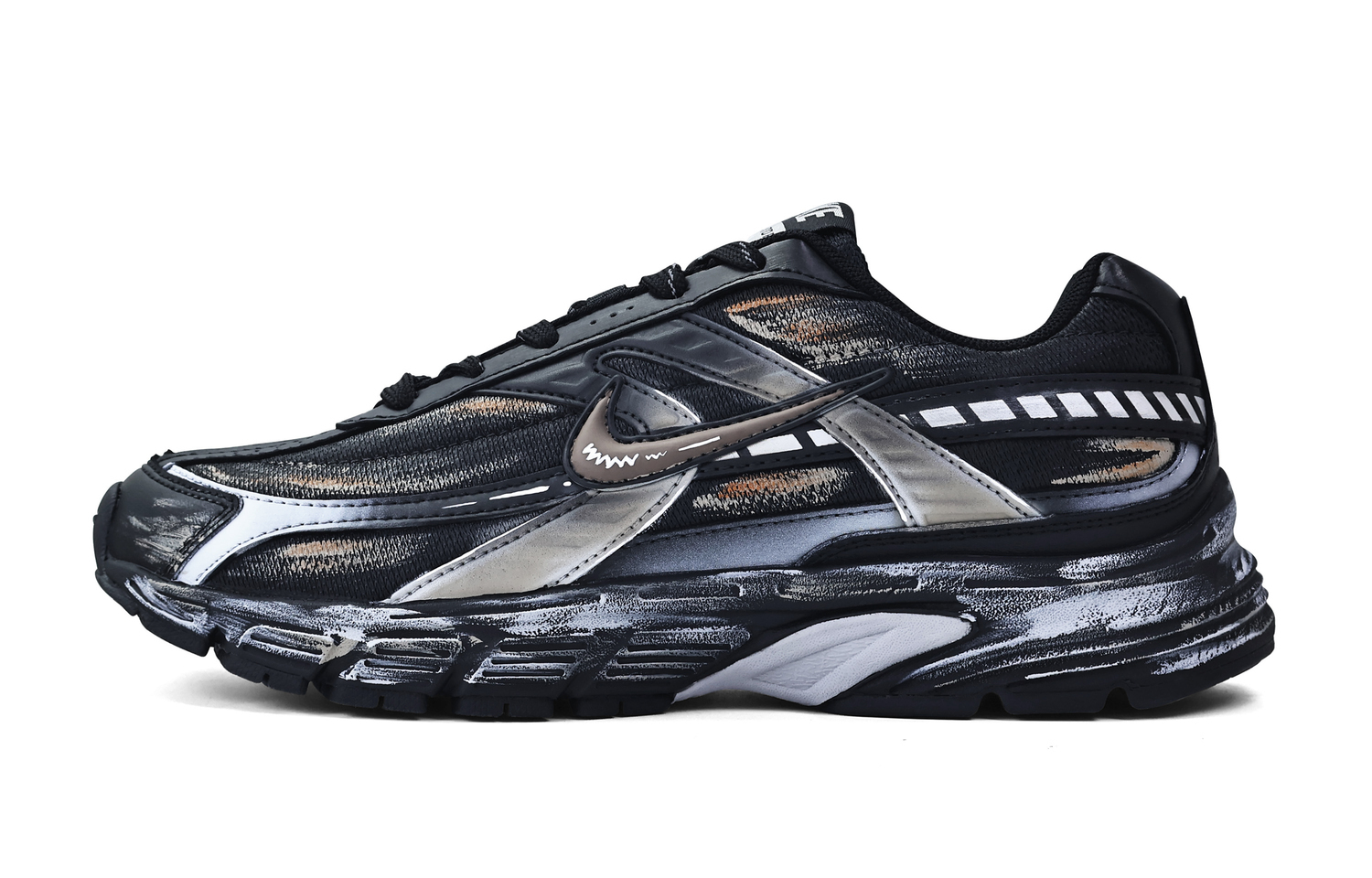 Nike Инициатор устойчивые к истиранию низкие кроссовки для мужчин black copper
Nike Инициатор устойчивые к истиранию низкие кроссовки для мужчин black copper