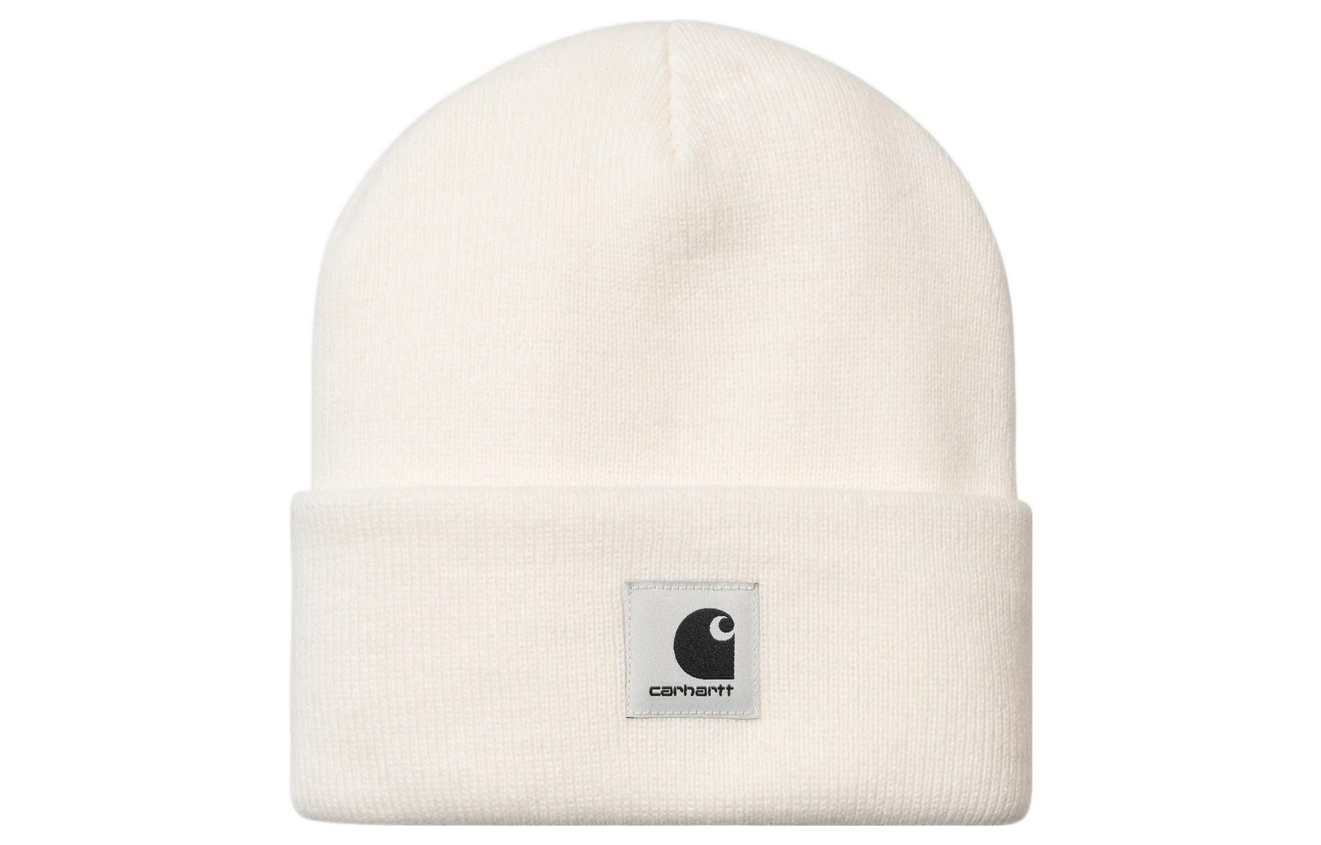 Carhartt WIP Белая мужская акриловая шапка, White 
Carhartt WIP Белая мужская акриловая шапка, White