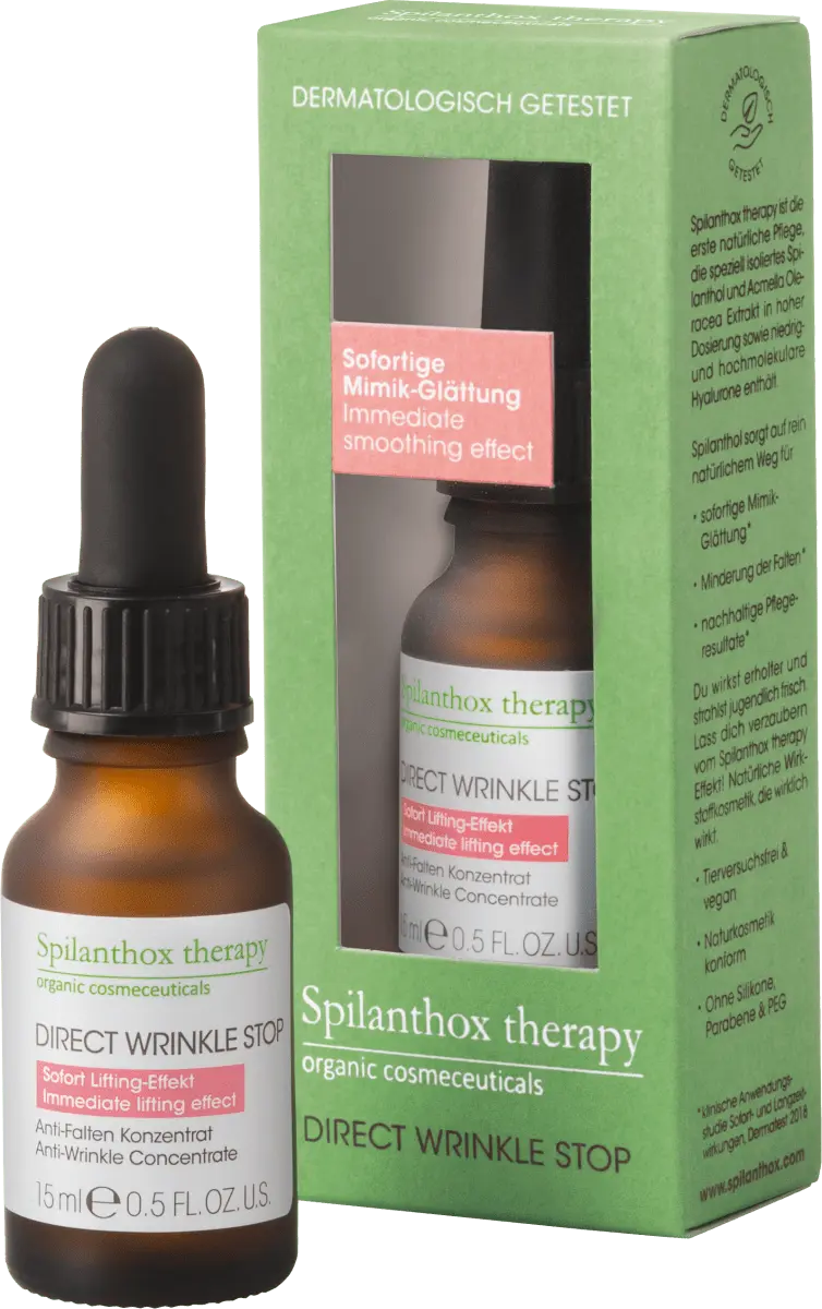 Концентрат Direct Wrinkle Stop 15 мл Spilanthox therapy
Концентрат Direct Wrinkle Stop 15 мл Spilanthox therapy