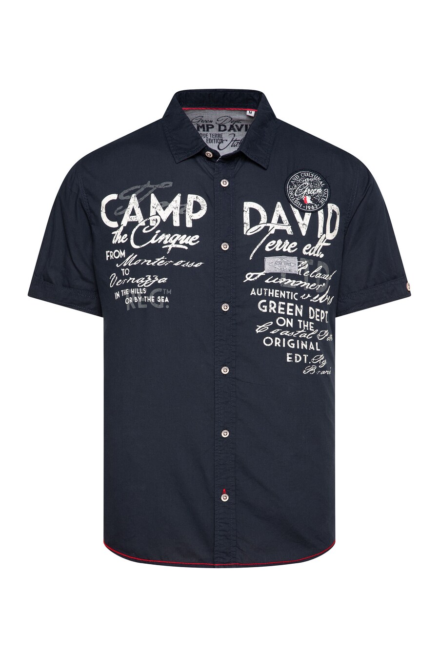 Рубашка на пуговицах классического кроя CAMP DAVID, темно-синий
Рубашка на пуговицах классического кроя CAMP DAVID, темно-синий