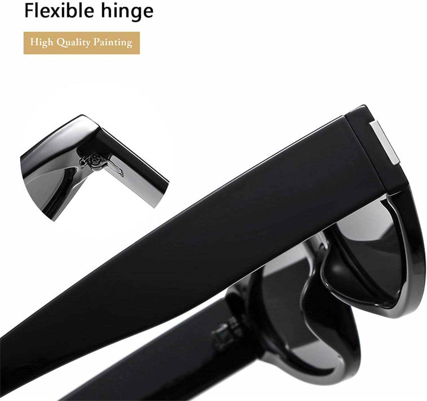 Солнцезащитные очки «кошачий глаз» от Helena Fashion для женщин, винтажные солнцезащитные очки в стиле Y2K, маленькая оправа, овальная форма, черные, защита от ультрафиолета UV400, C2
Солнцезащитные очки «кошачий глаз» от Helena Fashion для женщин, винтажные солнцезащитные очки в стиле Y2K, маленькая оправа, овальная форма, черные, защита от ультрафиолета UV400, C2