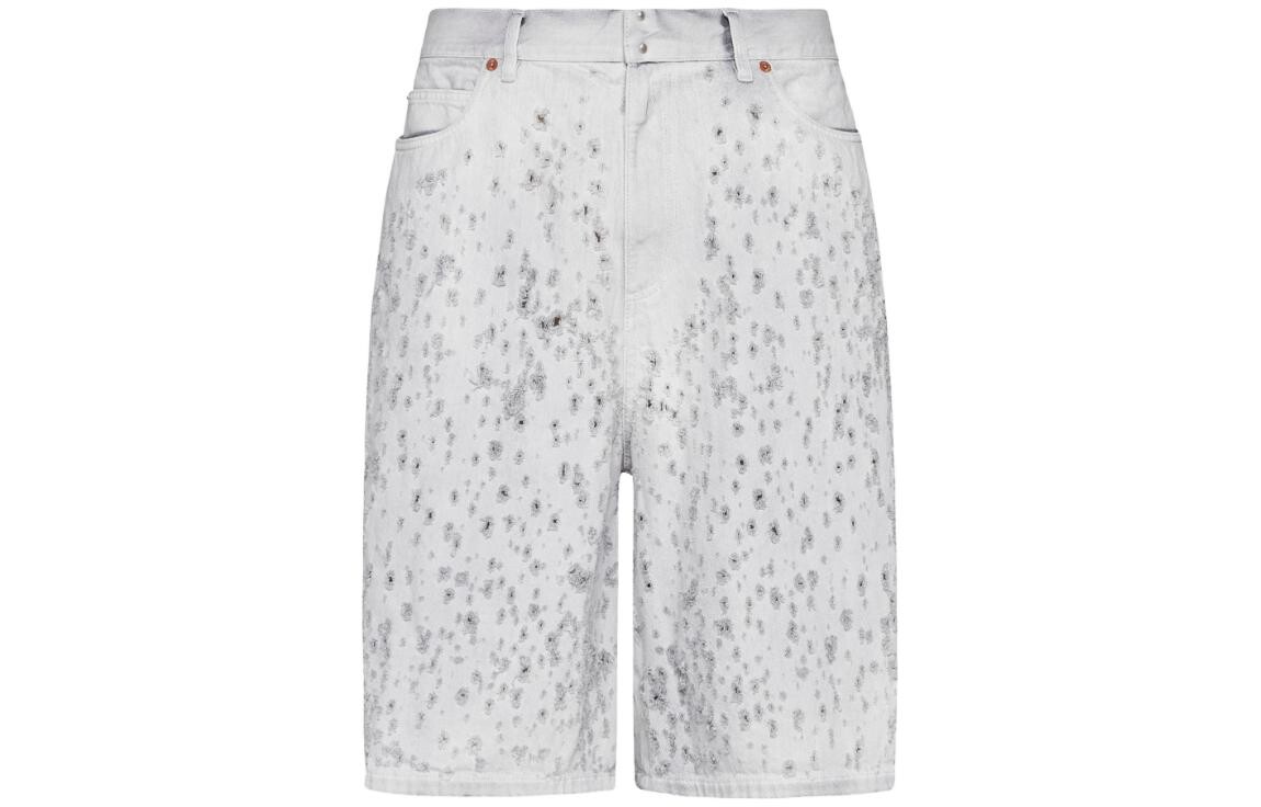 Джинсовые шорты мужские белые Mm6 Maison Margiela, белый
Джинсовые шорты мужские белые Mm6 Maison Margiela, белый