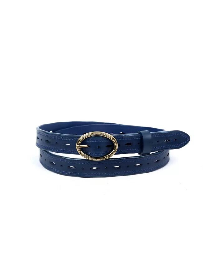 Женский винтажный кожаный ремень Soul OLD TREND, синий
Женский винтажный кожаный ремень Soul OLD TREND, синий