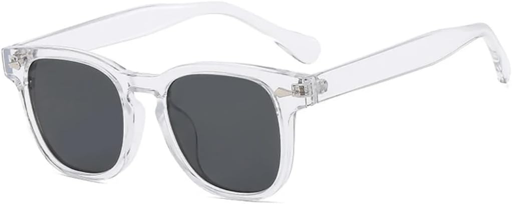 Классические винтажные солнцезащитные очки с заклепками, маленькие, для женщин и мужчин, модные солнцезащитные очки для вождения и рыбалки, защита от УФ-излучения UV400 VVTWSSW, Clear Gray
Классические винтажные солнцезащитные очки с заклепками, маленькие, для женщин и мужчин, модные солнцезащитные очки для вождения и рыбалки, защита от УФ-излучения UV400 VVTWSSW, Clear Gray