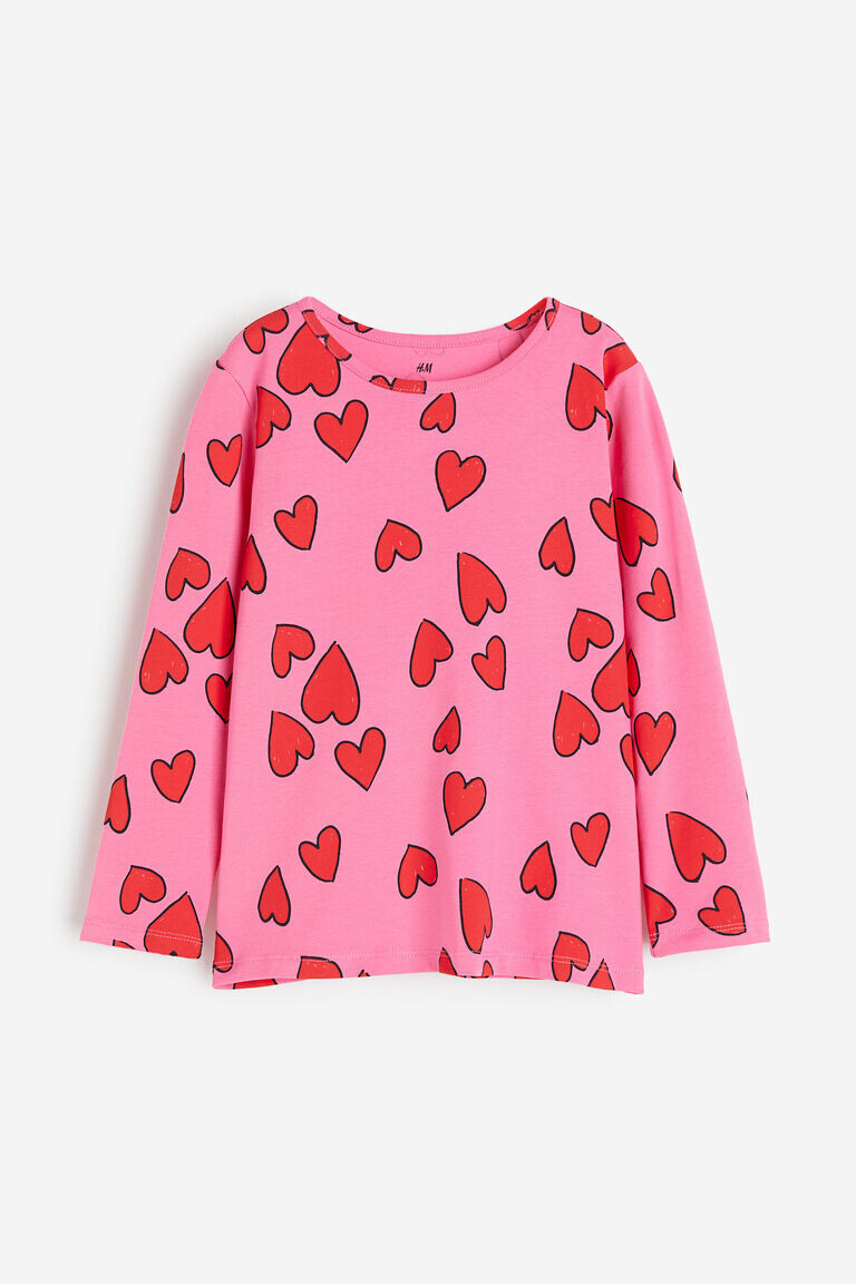 Топ из джерси с принтом H&M, розовый
Топ из джерси с принтом H&M, розовый