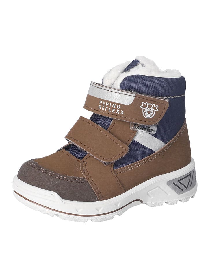 PEPINO Зимние ботинки "Flo" темно-синего/коричневого цвета
PEPINO Зимние ботинки "Flo" темно-синего/коричневого цвета