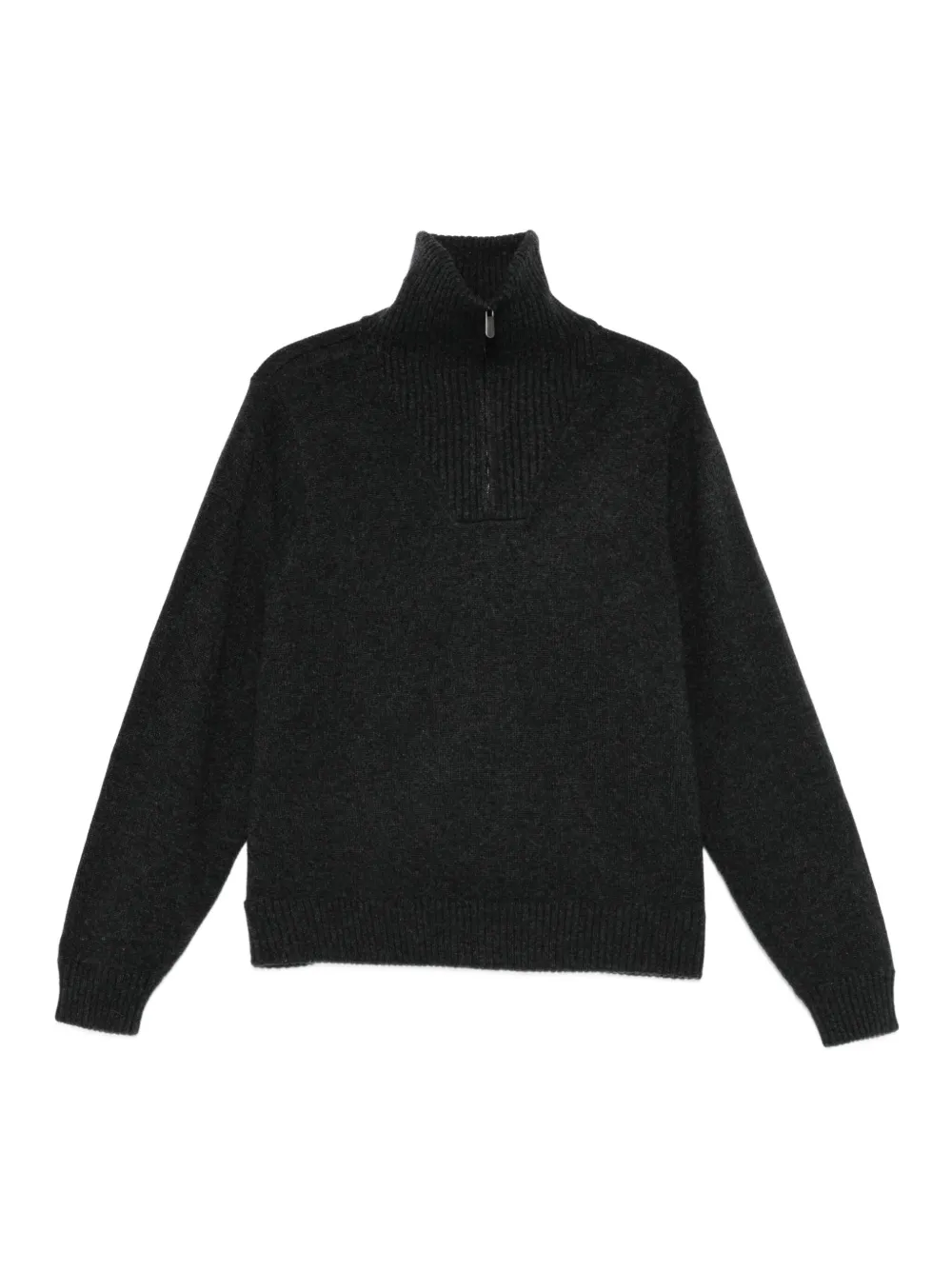 Свитер в рубчик с воротником на молнии Eric Bompard, серый
Свитер в рубчик с воротником на молнии Eric Bompard, серый