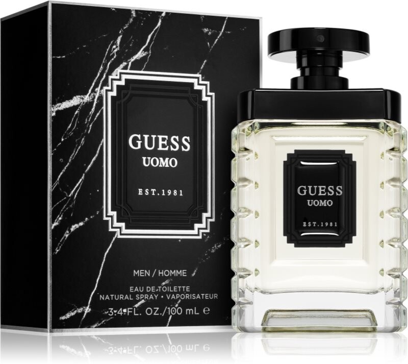 Туалетная вода Guess Uomo 100мл для мужчин
Туалетная вода Guess Uomo 100мл для мужчин