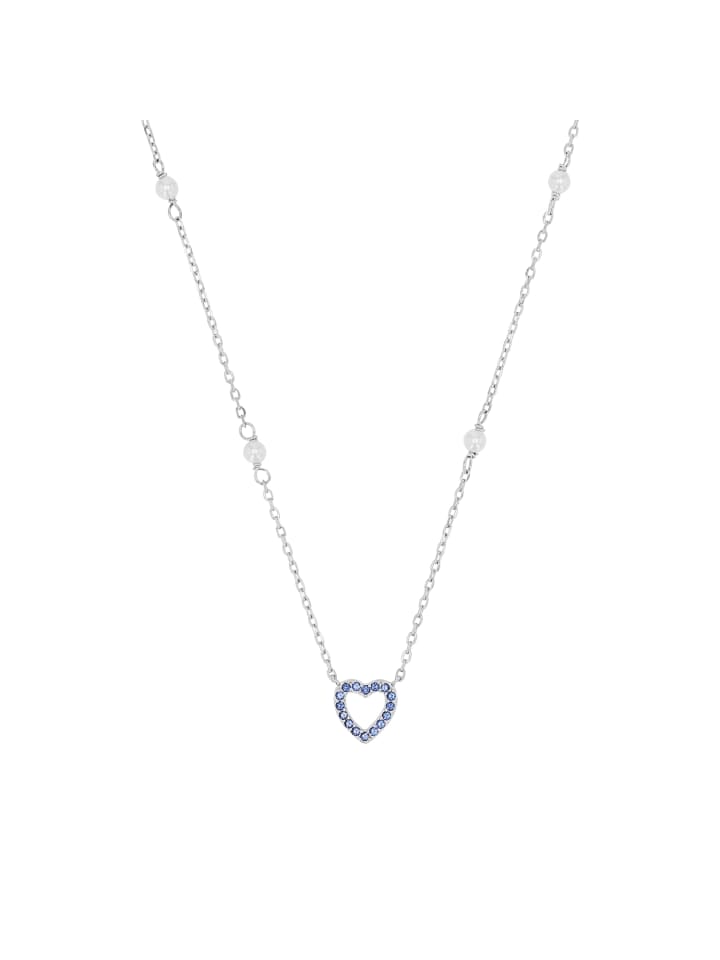 Amor Колье с подвеской, серебро 925 пробы, синего цвета
Amor Колье с подвеской, серебро 925 пробы, синего цвета