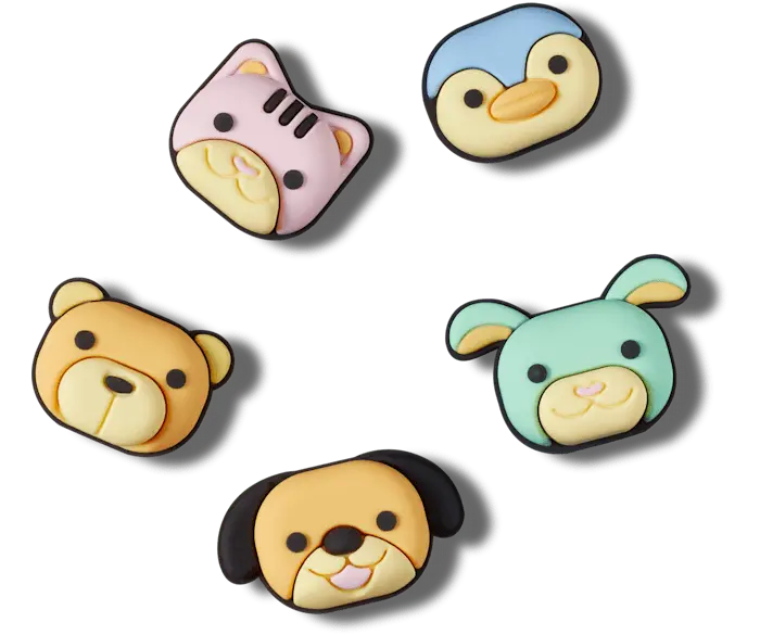 Джиббитсы 3D Animal Friends 5 Pack Crocs
Джиббитсы 3D Animal Friends 5 Pack Crocs