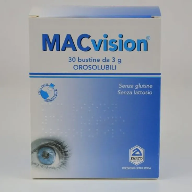 Macvision Таблетки 3Cpr Nuova Farmajon
Macvision Таблетки 3Cpr Nuova Farmajon