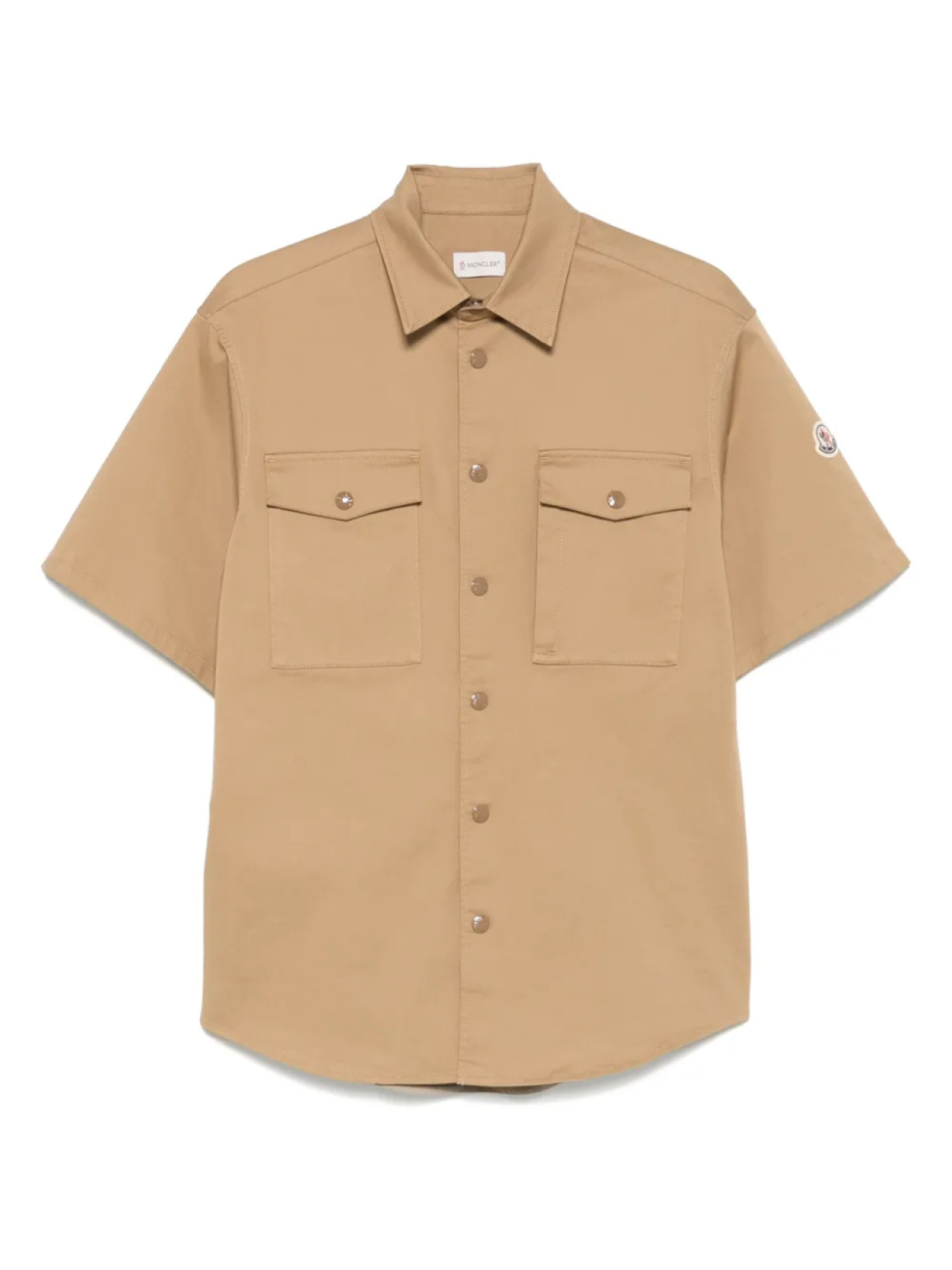Moncler рубашка с карманами, коричневый
Moncler рубашка с карманами, коричневый