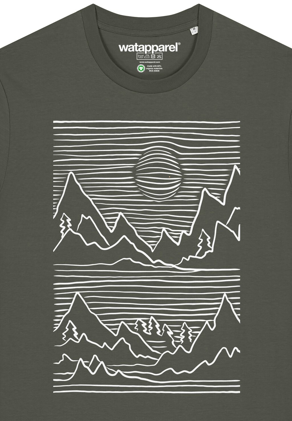 Футболка с принтом MOUNTAINS watapparel, хаки
Футболка с принтом MOUNTAINS watapparel, хаки