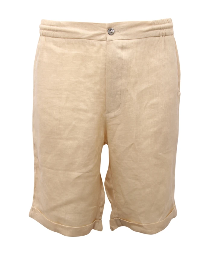 Льняные шорты-бермуды на шнуровке Alpha Studio, бежевый
Льняные шорты-бермуды на шнуровке Alpha Studio, бежевый