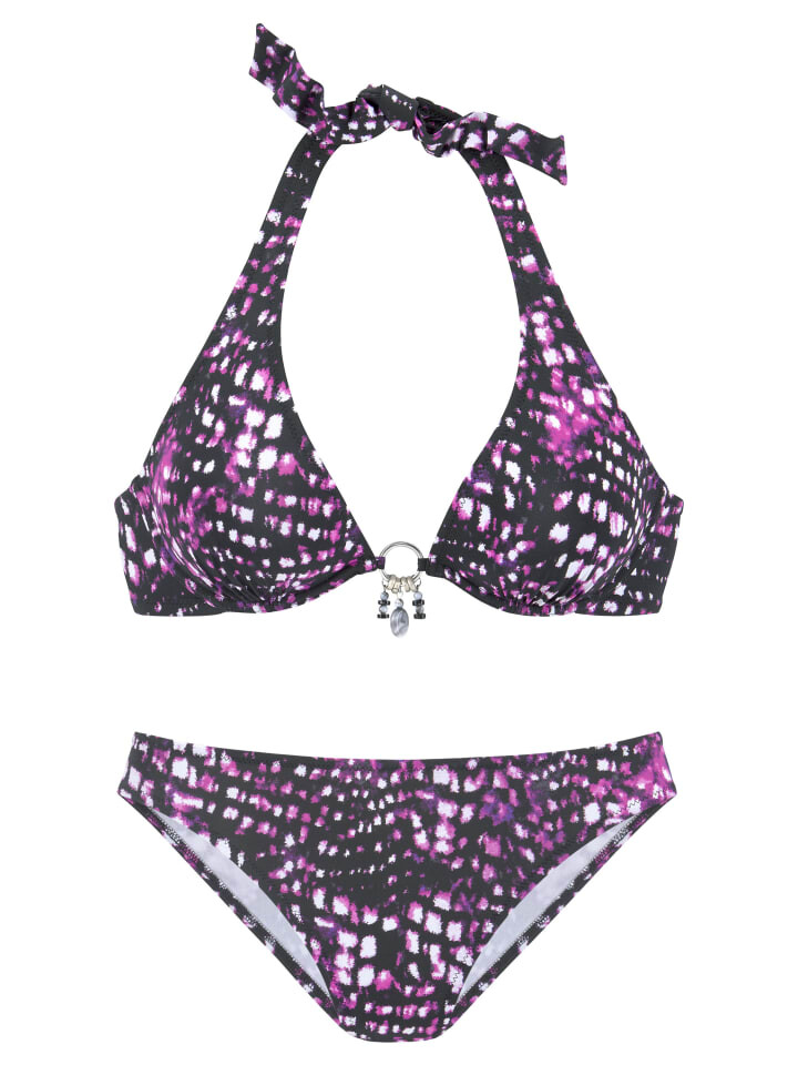 Комплект бикини Bruno Banani, цвет dunkelrosa-bedruckt
Комплект бикини Bruno Banani, цвет dunkelrosa-bedruckt