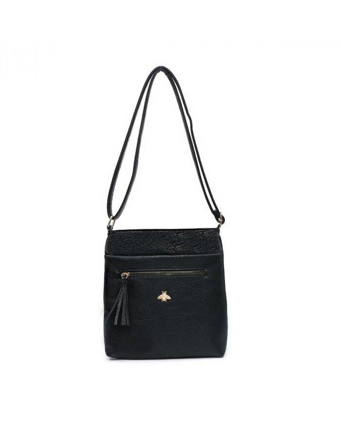 Сумка-мессенджер с кисточками в форме пчелы/сумка через плечо JFY, черный
Сумка-мессенджер с кисточками в форме пчелы/сумка через плечо JFY, черный