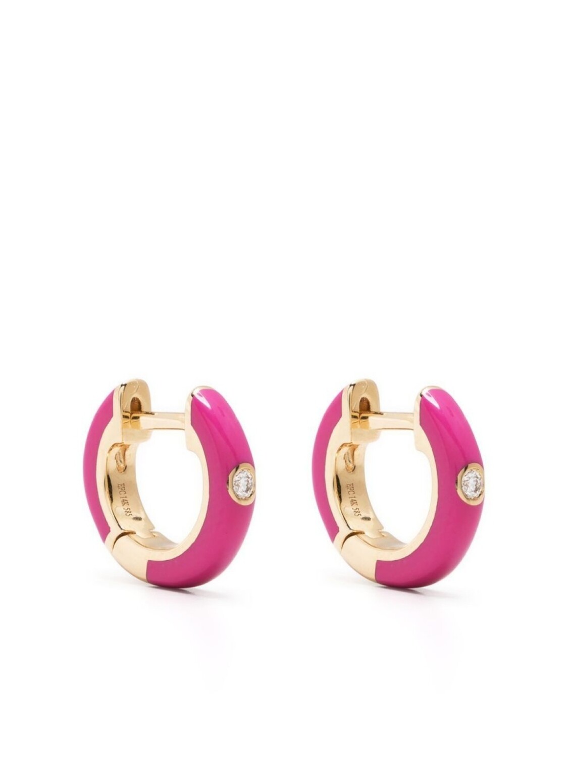 Серьги-хагги Berry из желтого золота с бриллиантами и эмалью Ef Collection, золотой
Серьги-хагги Berry из желтого золота с бриллиантами и эмалью Ef Collection, золотой