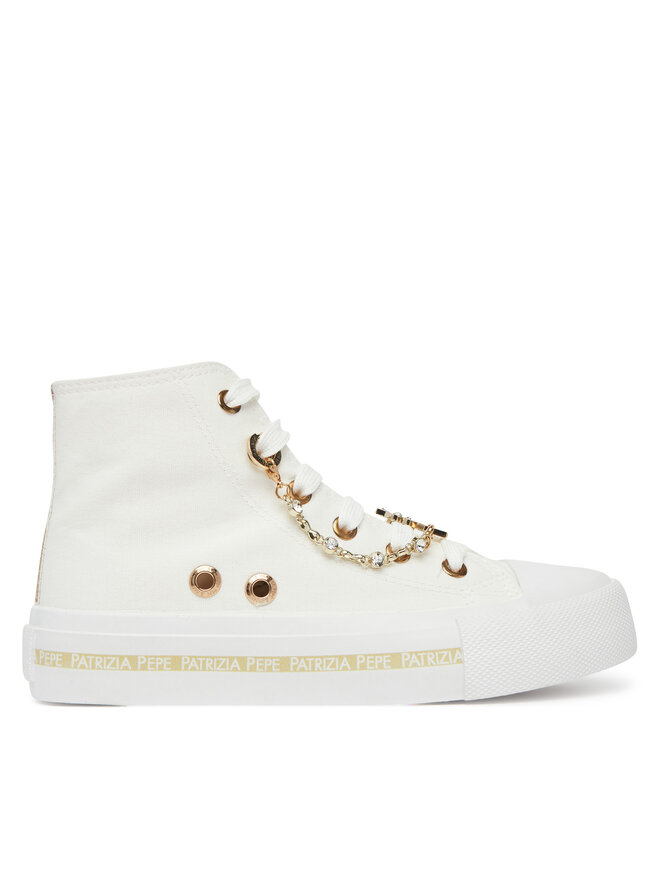 Тканевые кроссовки PPJ310 27 Patrizia Pepe, белый
Тканевые кроссовки PPJ310 27 Patrizia Pepe, белый