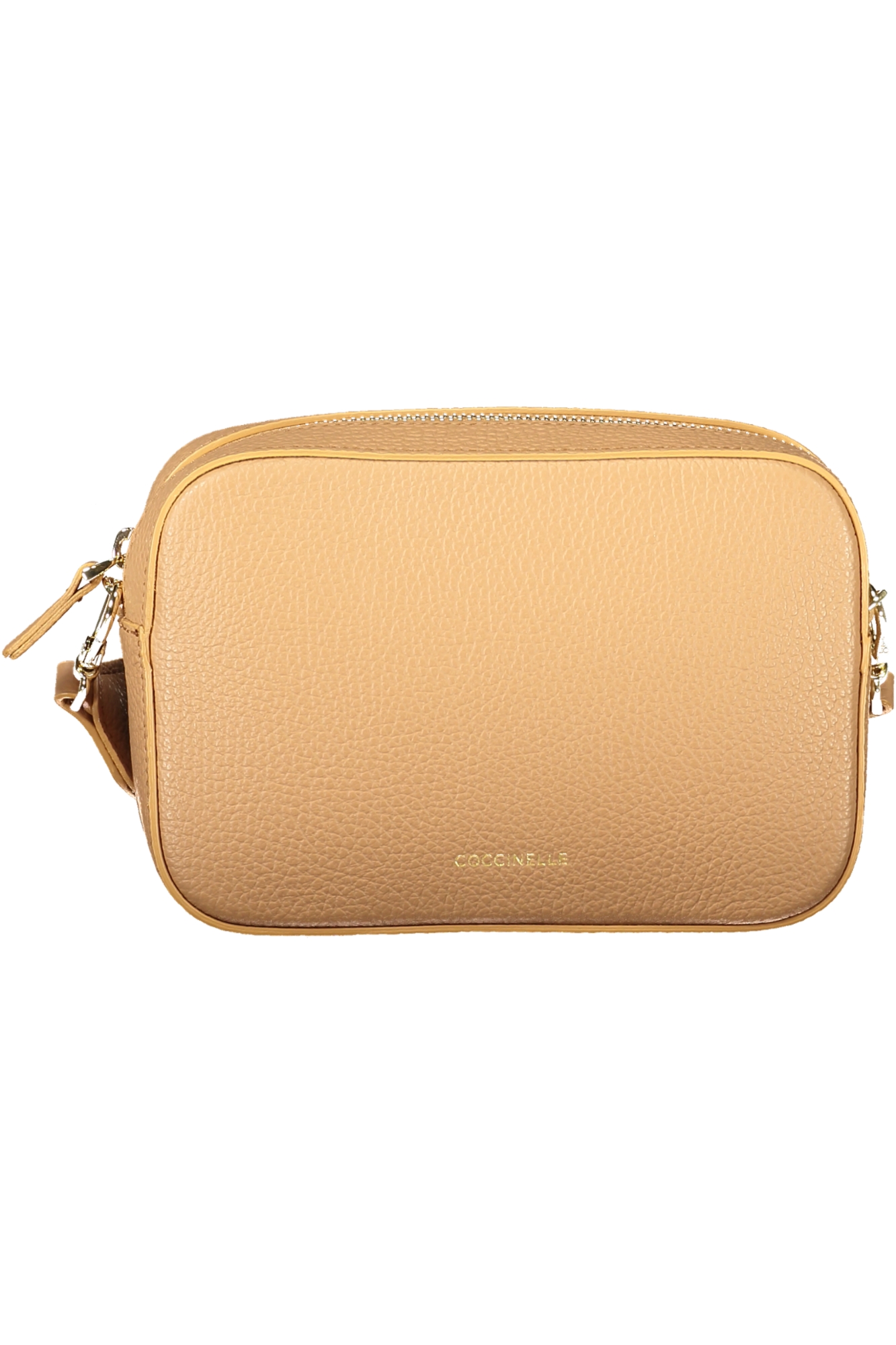 Сумка женская Coccinelle кросс-боди кожаная на молнии, светло-коричневый 
Сумка женская Coccinelle кросс-боди кожаная на молнии, светло-коричневый