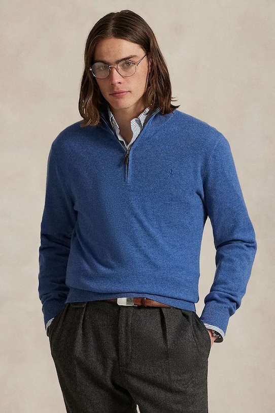 Шерстяной свитер Polo Ralph Lauren, синий
Шерстяной свитер Polo Ralph Lauren, синий