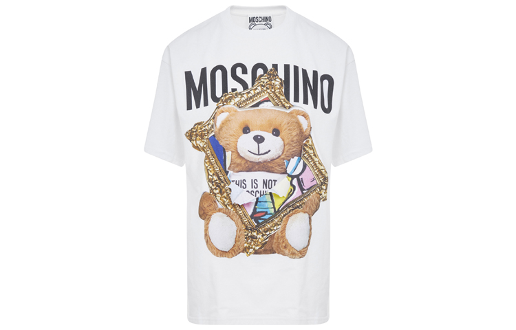 MOSCHINO Футболка с рукавом дроп-шоулд женская белая, Белый, MOSCHINO Футболка с рукавом дроп-шоулд женская белая
MOSCHINO Футболка с рукавом дроп-шоулд женская белая, Белый, MOSCHINO Футболка с рукавом дроп-шоулд женская белая