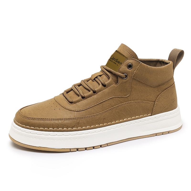 Легкие, противоскользящие, амортизирующие, средние, мужские кроссовки для скейтбординга Mulinsen, Khaki
Легкие, противоскользящие, амортизирующие, средние, мужские кроссовки для скейтбординга Mulinsen, Khaki