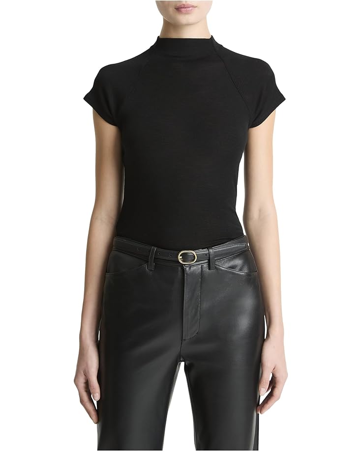 Женская блузка Vince Cap Sleeve Raglan Mock Neck, Black
Женская блузка Vince Cap Sleeve Raglan Mock Neck, Black