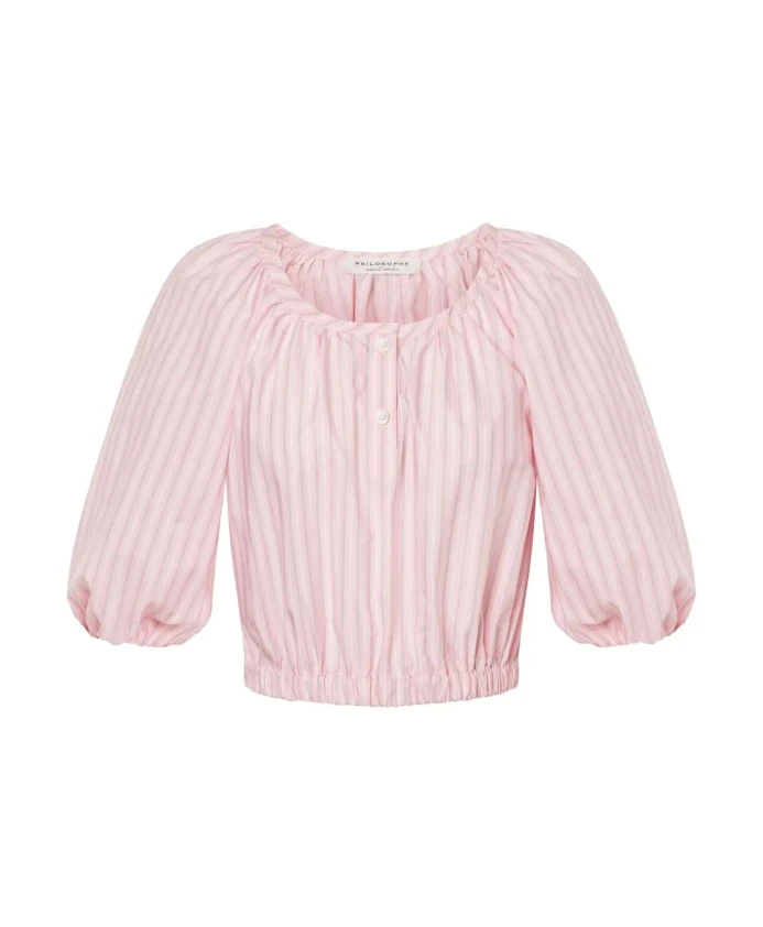 Стильная блузка Philosophy Di Lorenzo Serafini, розовый
Стильная блузка Philosophy Di Lorenzo Serafini, розовый