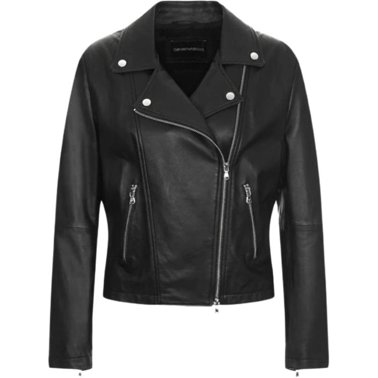 Куртка Nappa lambskin Biker Jacket EMPORIO ARMANI, черный
Куртка Nappa lambskin Biker Jacket EMPORIO ARMANI, черный